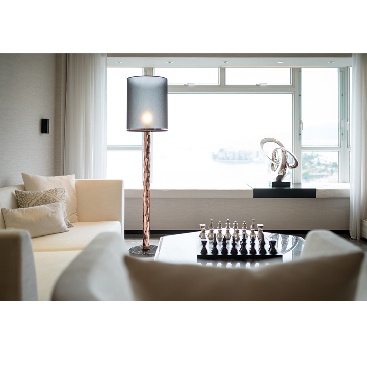 Aqua Blue Living Room