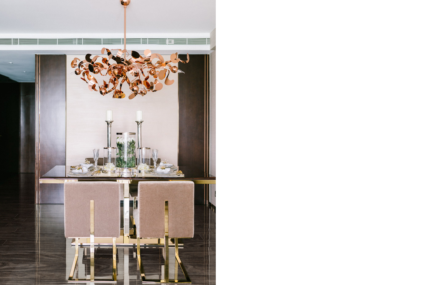 Aqua Blue - Dining Room