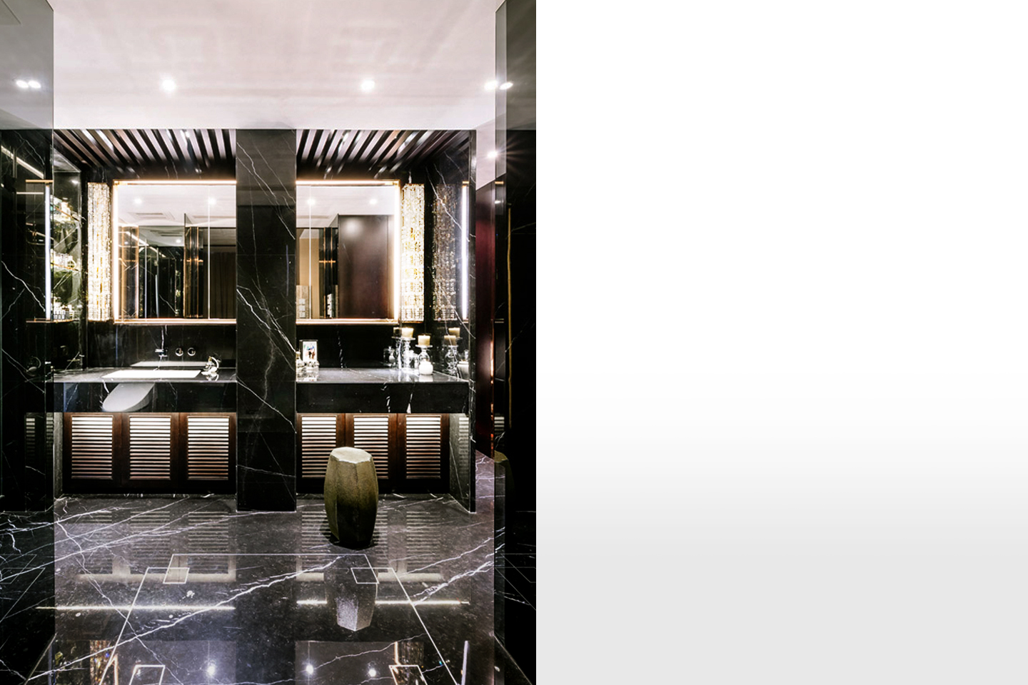 Aqua Blue - En-suite Bathroom