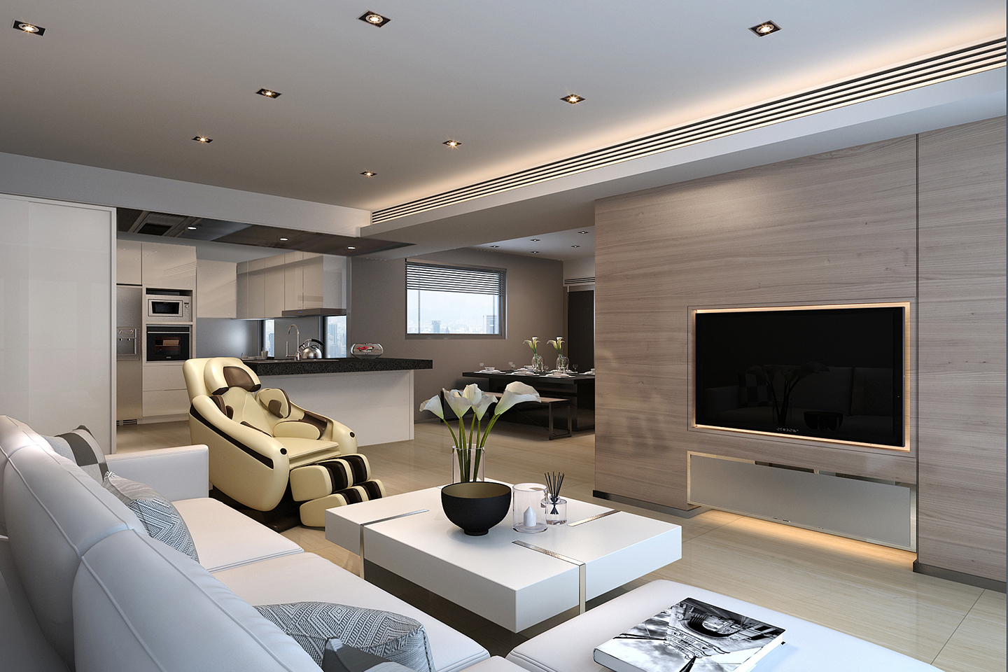 Beauty Court - Living Room