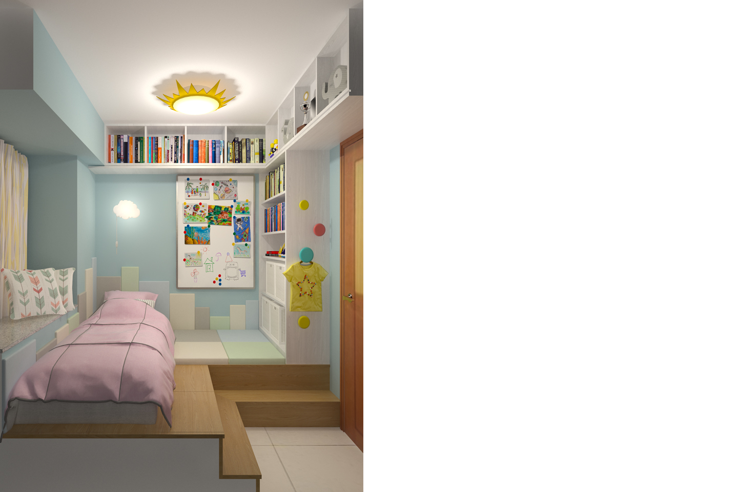 HungHom Bay Center - Daughter Bedroom