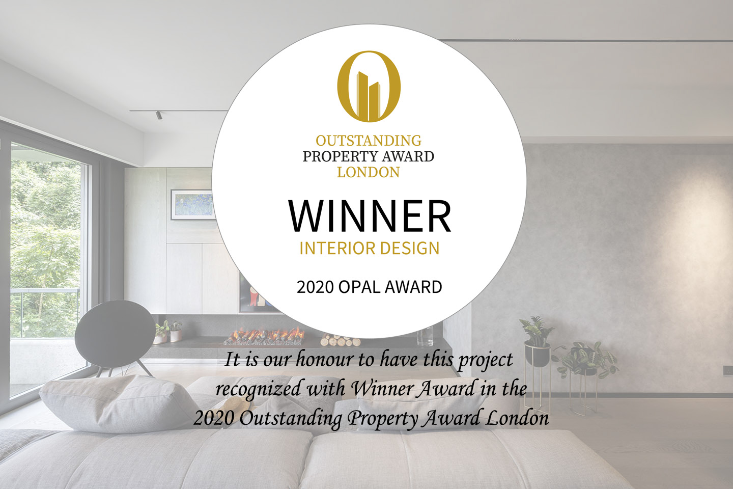 2020 Outstanding Property Award London