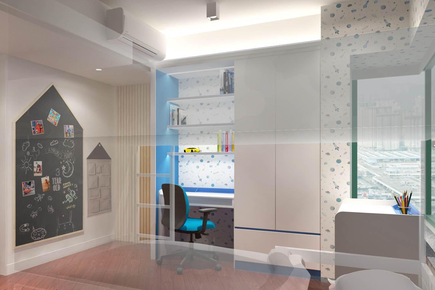 Long Beach - Son Bedroom