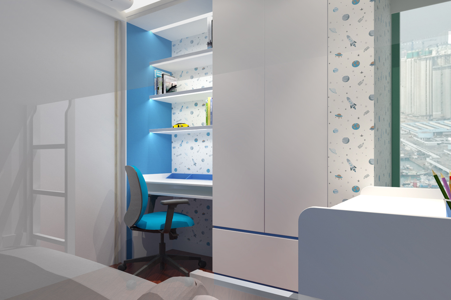 Long Beach - Son Bedroom