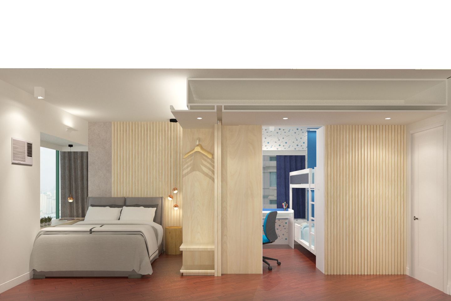 Long Beach - Master Bedroom & Son Bedroom