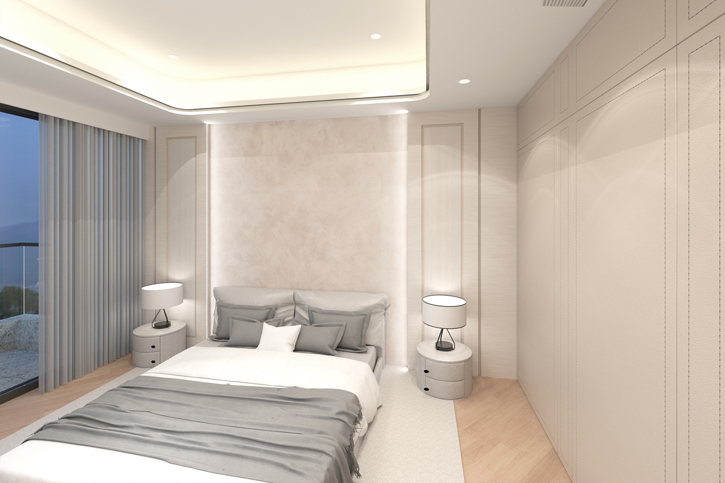 St Moritz - Master Bedroom